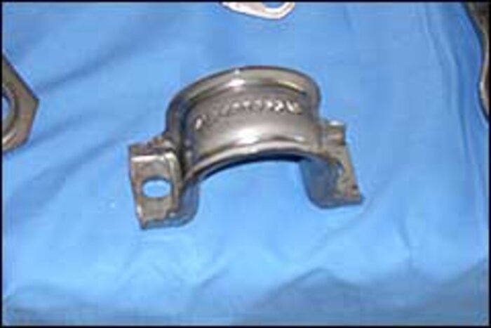 Formed anti-sway bracket